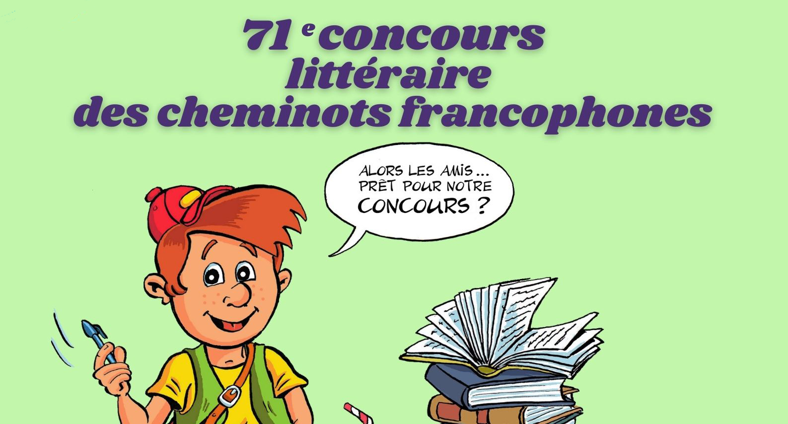 You are currently viewing 71ème concours littéraire des cheminots francophones
