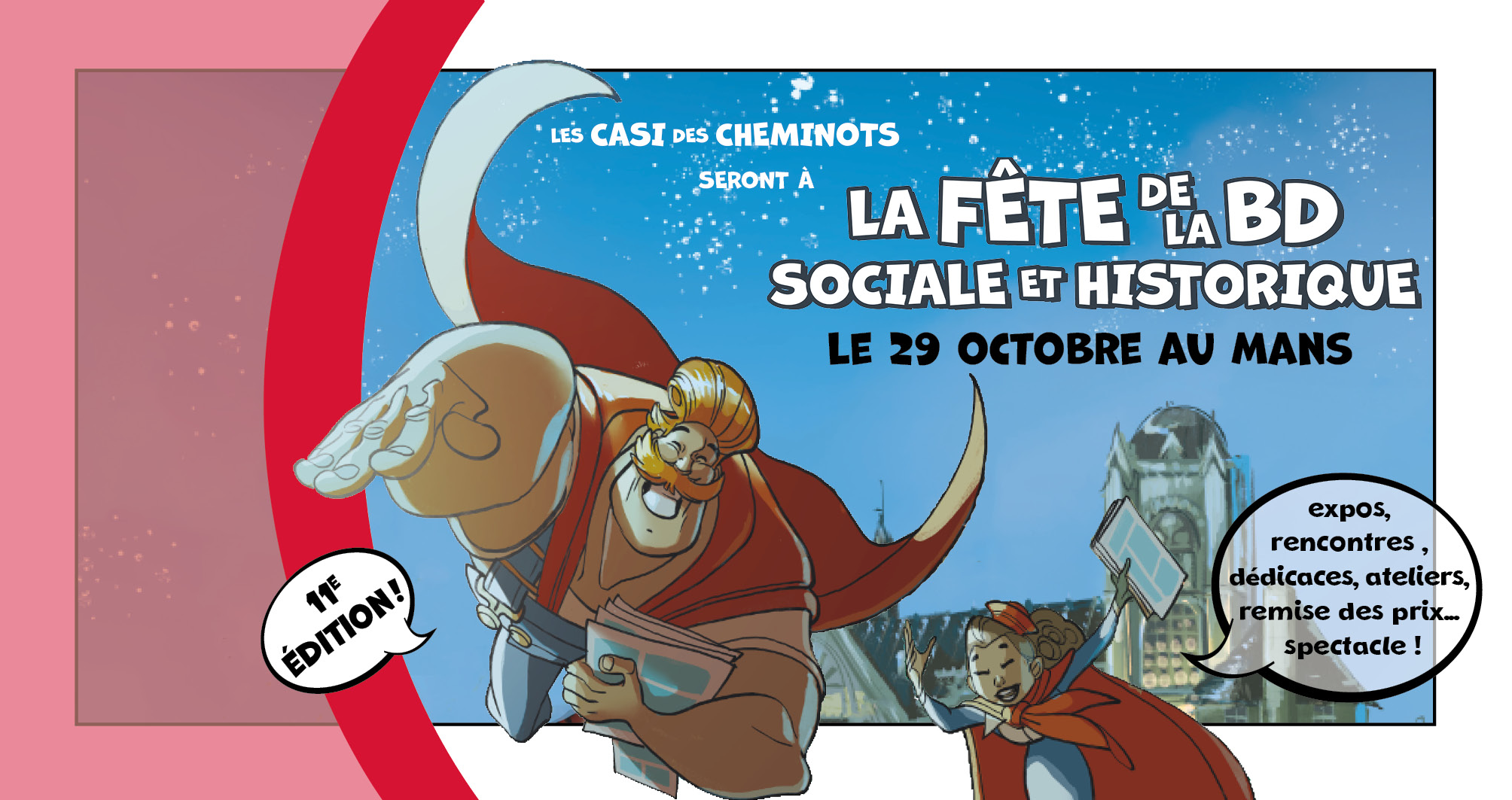 You are currently viewing Rendez-vous fin octobre pour la Fête de la BD