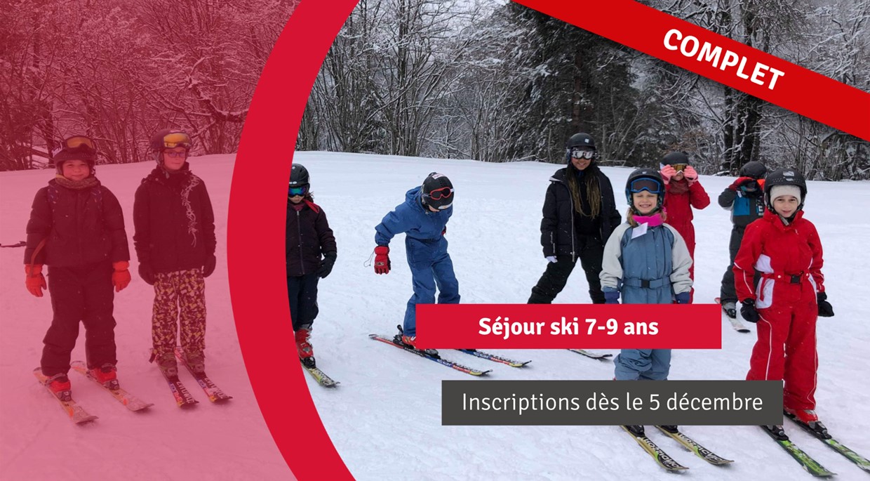 Lire la suite à propos de l’article Séjour ski 7-9 ans – février 2023 – COMPLET