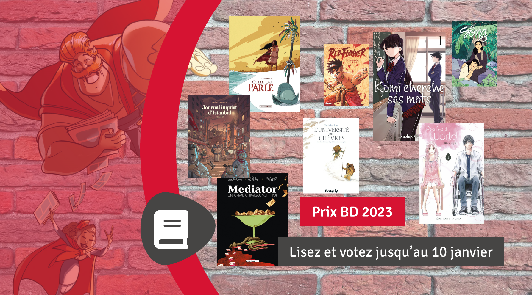 You are currently viewing Lancement du Prix de la BD 2023