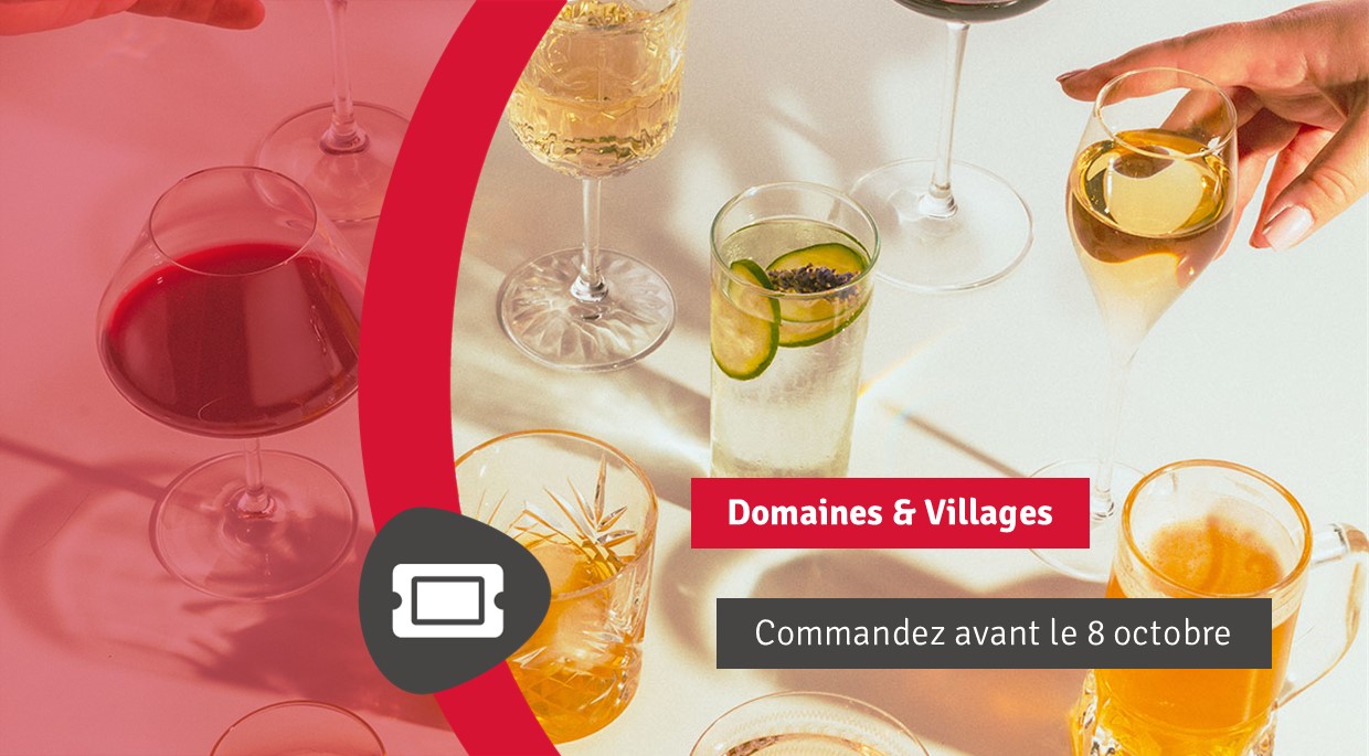 Domaines & Villages – Commande groupée vin, bière et spiritueux